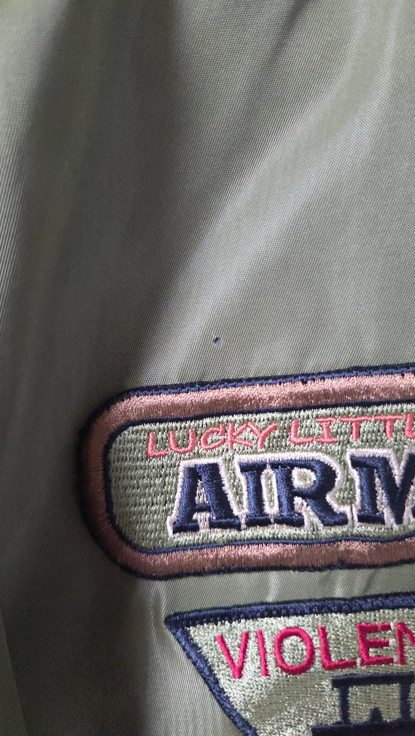 (착샷) 90s 에어맨 데빌 L2B 플라이트 자켓 상품이미지8