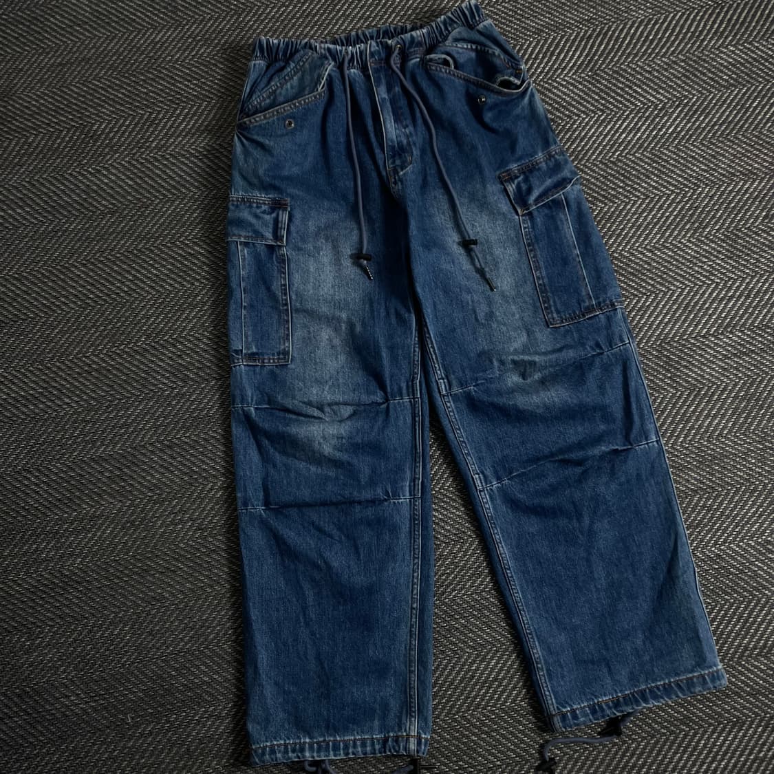 아웃스탠딩 멀티포켓 데님 퍼티그 팬츠y 3137 상품이미지1