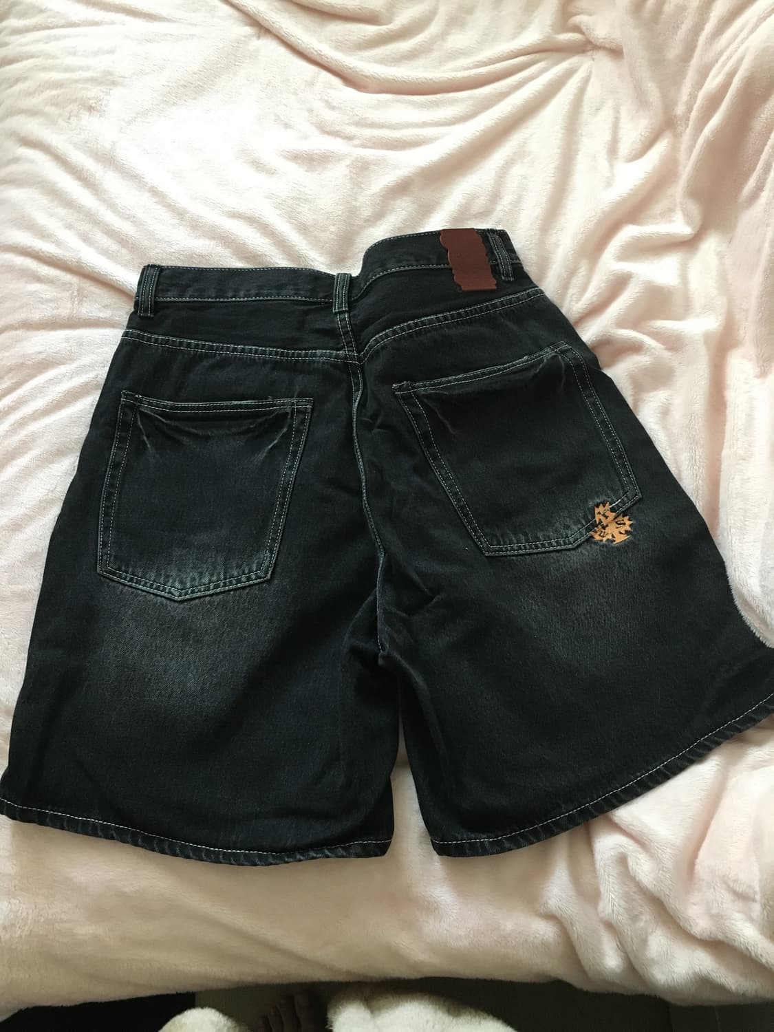 예스아이씨 버뮤다 데님 팬츠 상품이미지2