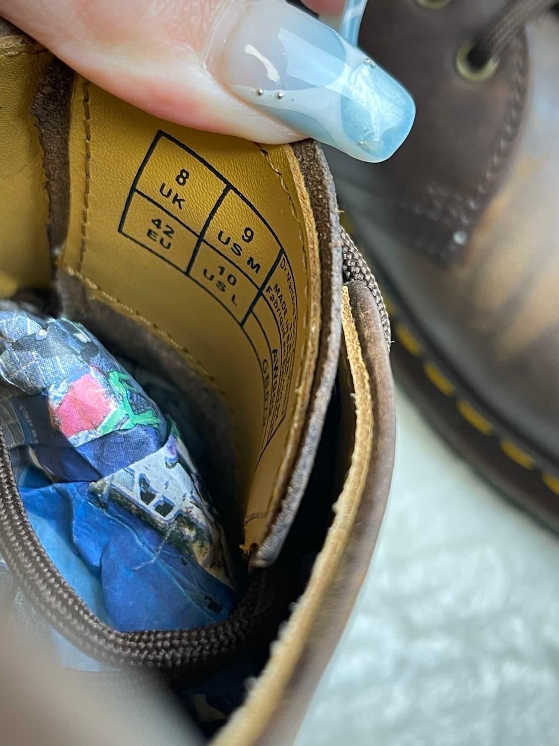 [42] 닥터마틴 1461 크레이지 호스 3홀 || 270-275 상품이미지6