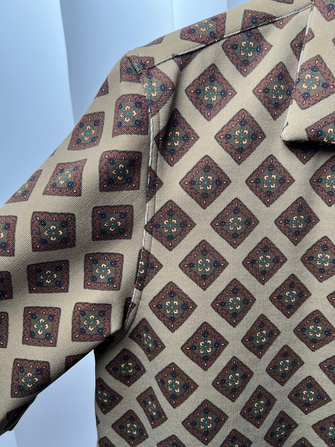 드리스반노튼 패턴 셔츠 48 사이즈 상품이미지3