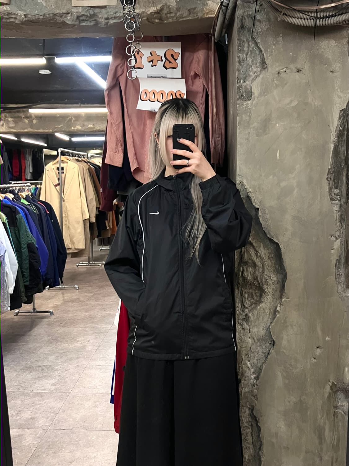 나이키 바람막이 블랙 S #csz3173 상품이미지2