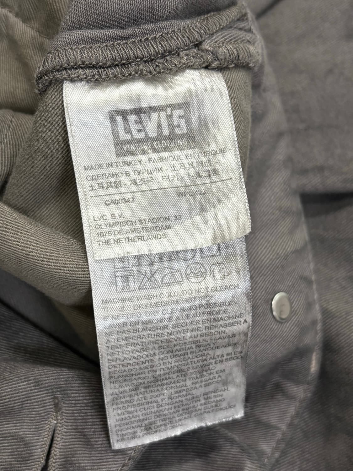 LVC 1920s 치노 팬츠 faded 블랙 상품이미지6