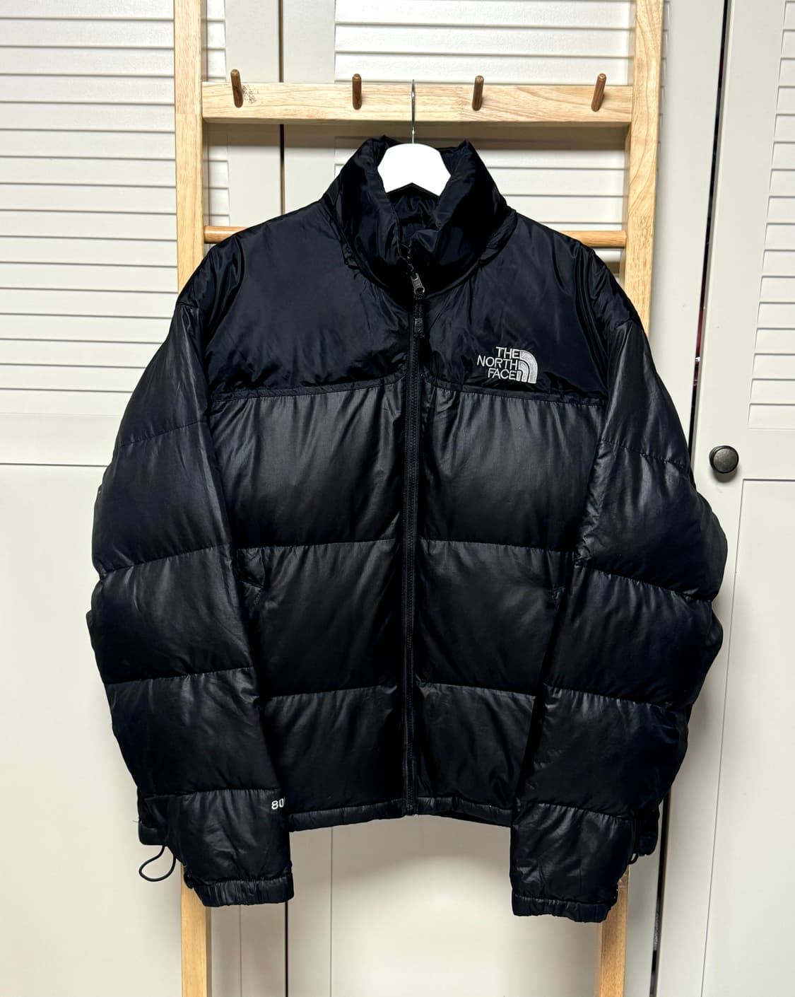 노스페이스 800 눕시 블랙 패딩 자켓 상품이미지1