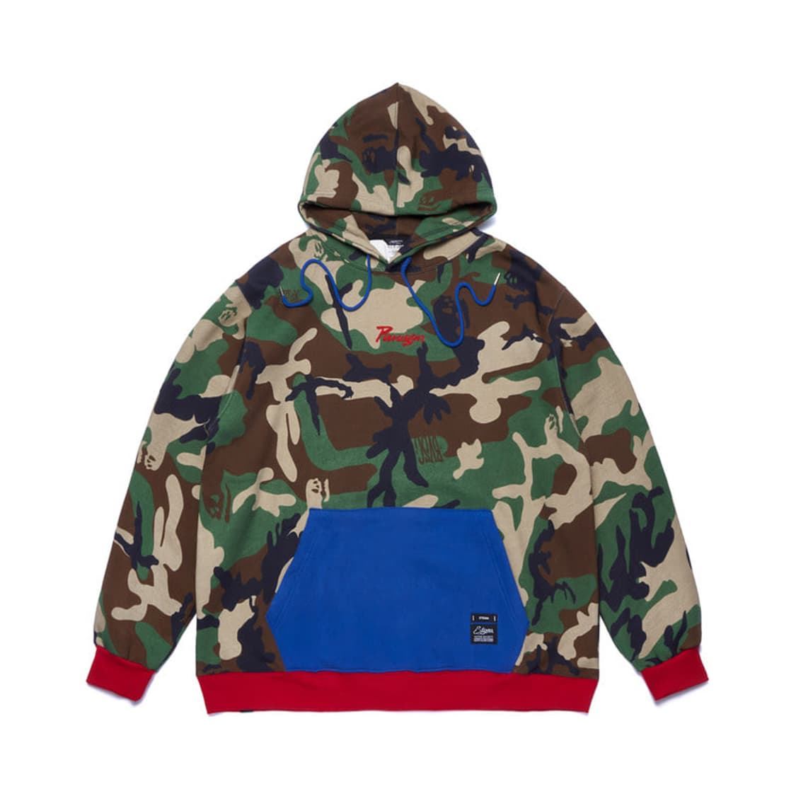 스티그마 오버핏 카모 후드티 상품이미지1