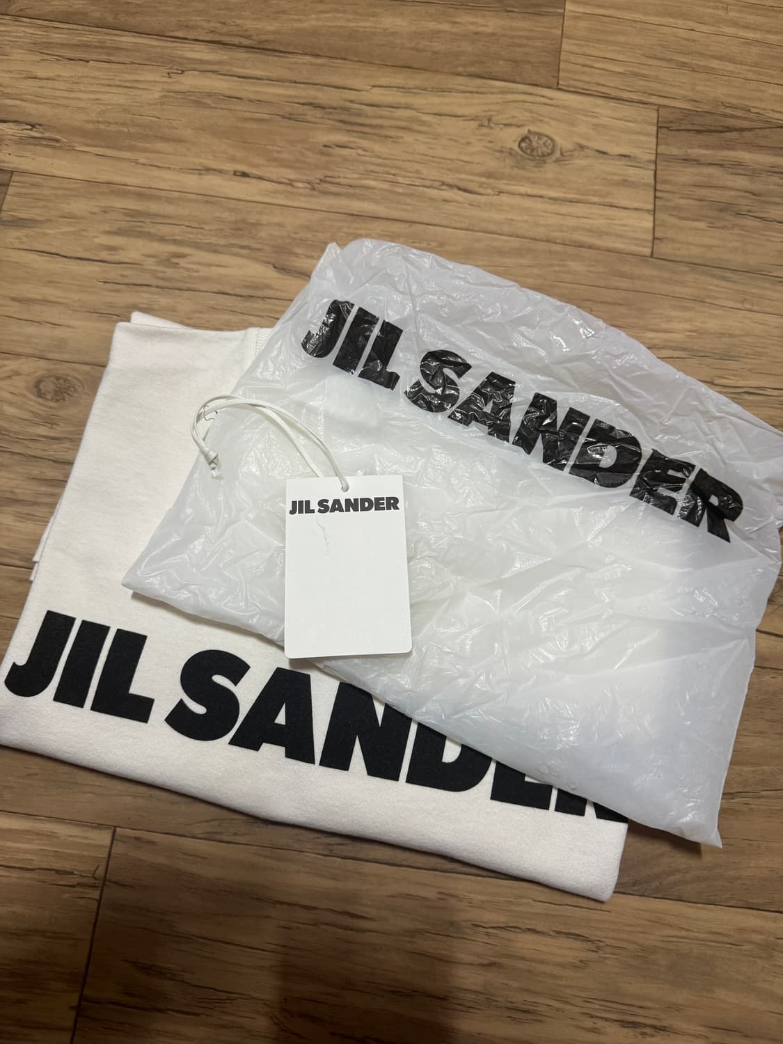 [L] 질샌더 로고 반팔 티셔츠 상품이미지4