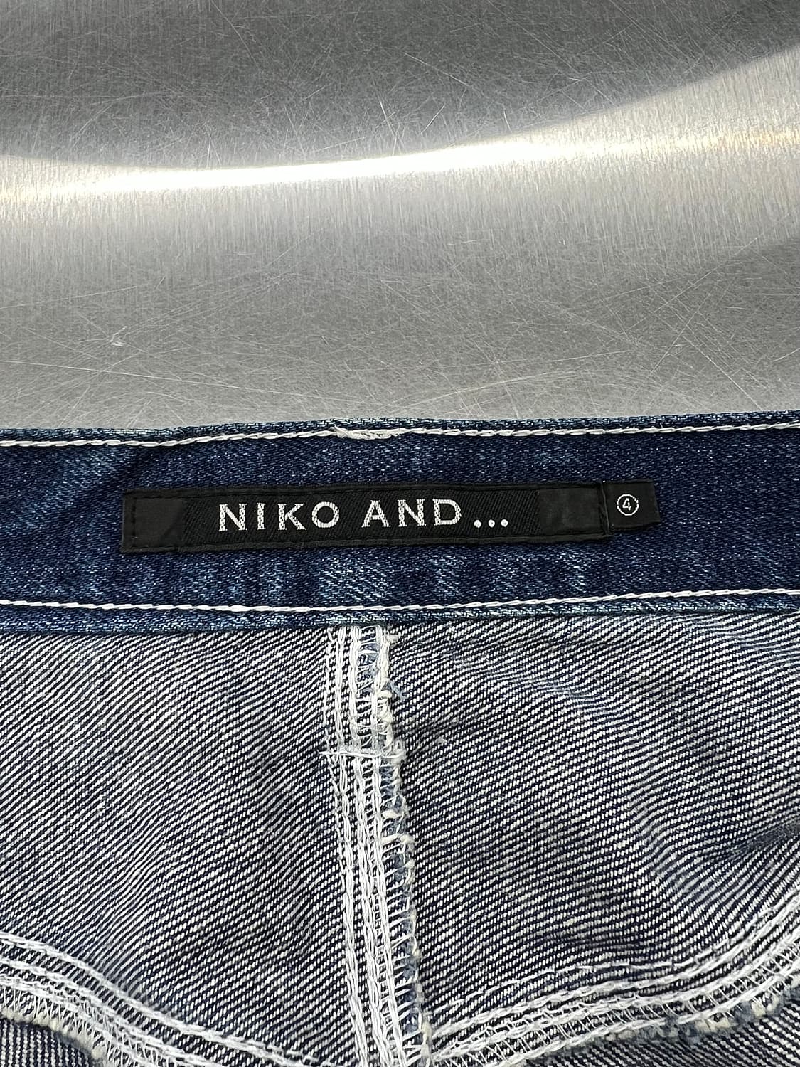 니코앤드 드라이 인디고 카펜더 데님 팬츠 상품이미지7