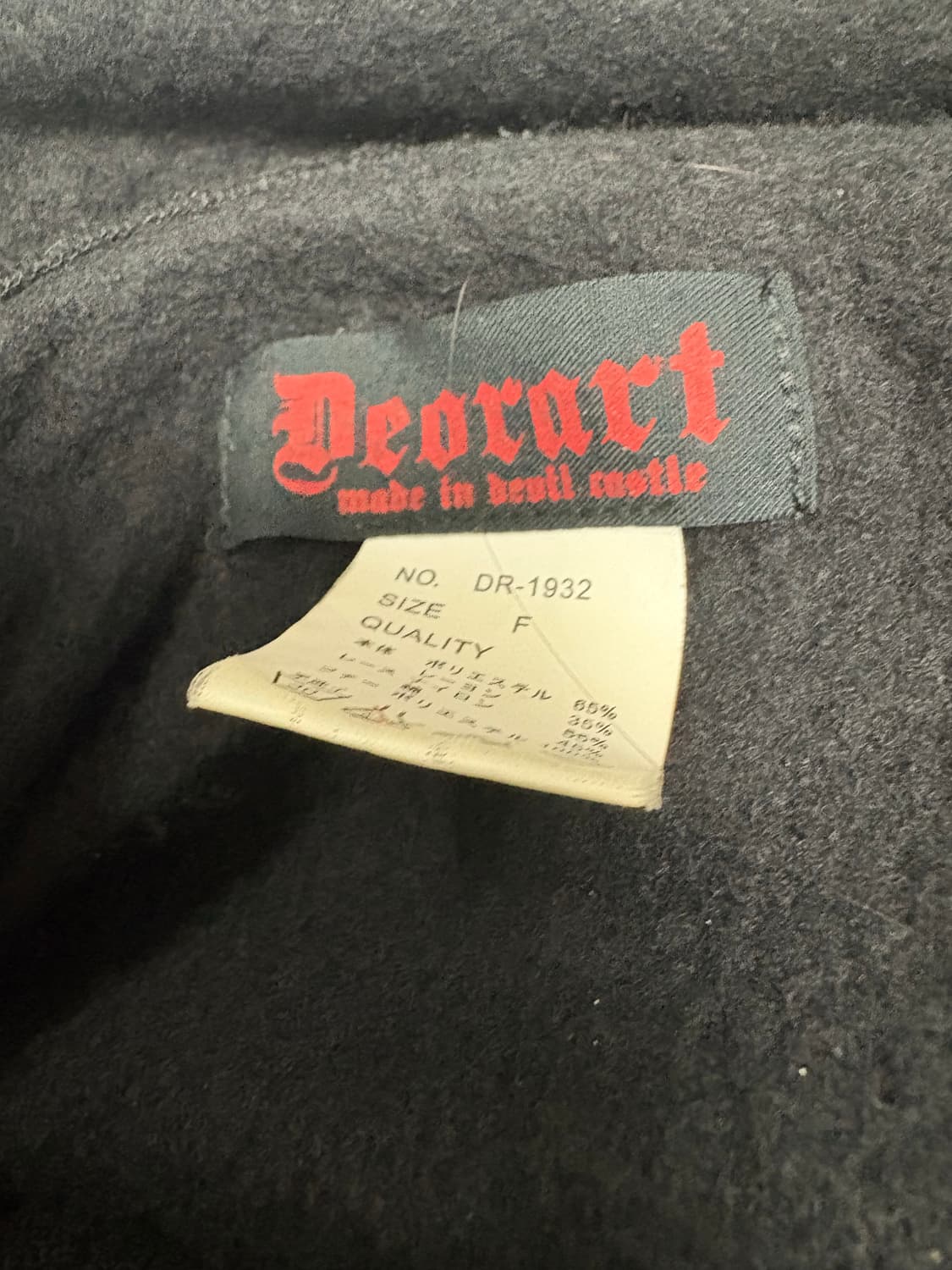 Japanese vintage 네코미미 고스로리망토 상품이미지2