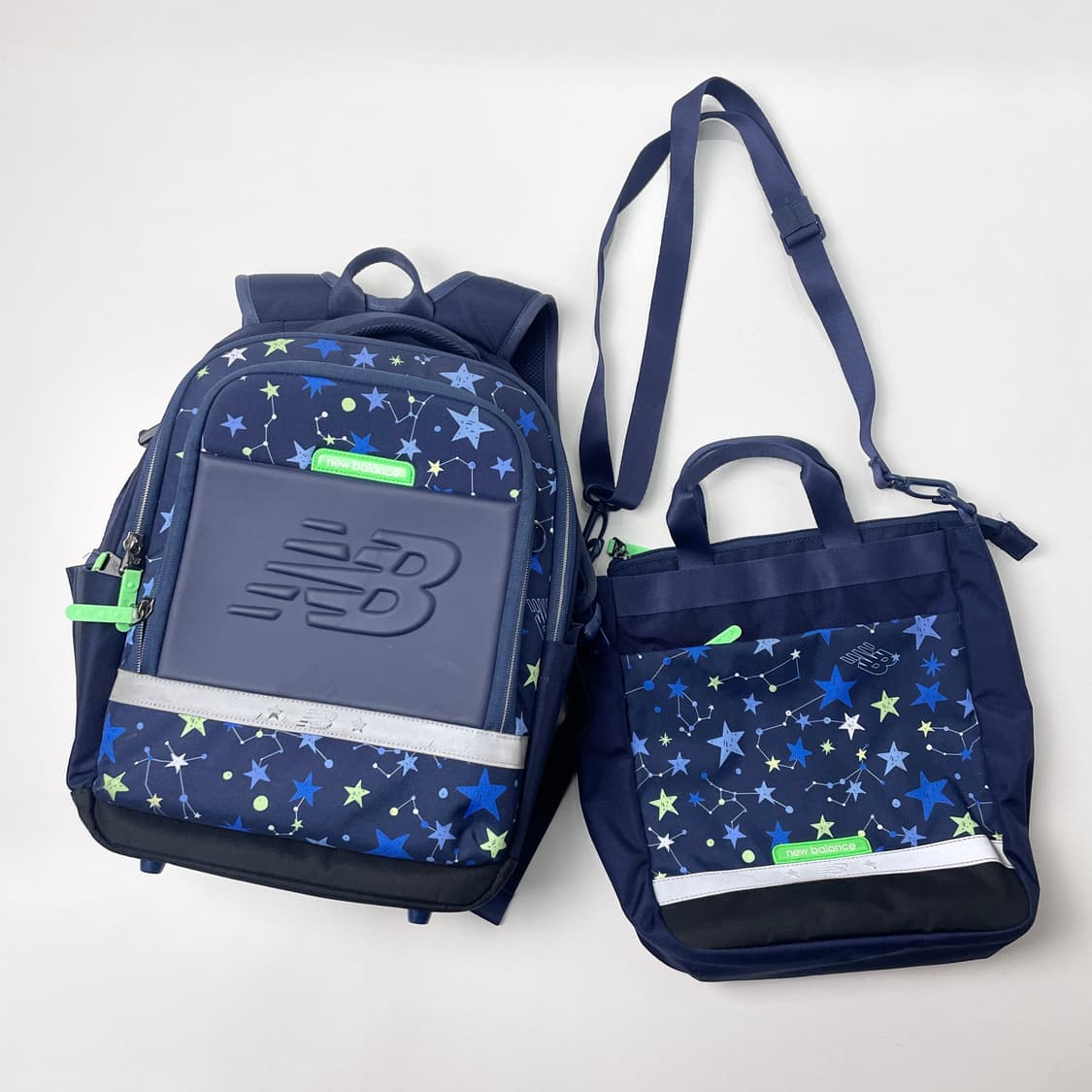 [중고] 뉴발란스 책가방 보조가방 신발주머니 세트 상품이미지1
