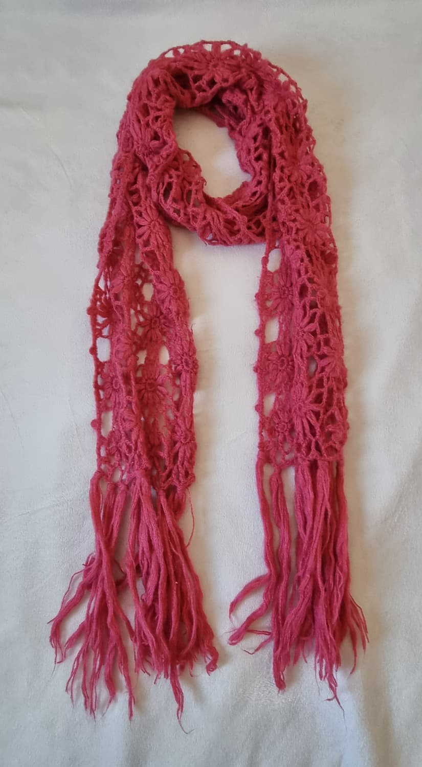 빈티지 모리걸 하구미 니트 머플러 상품이미지1