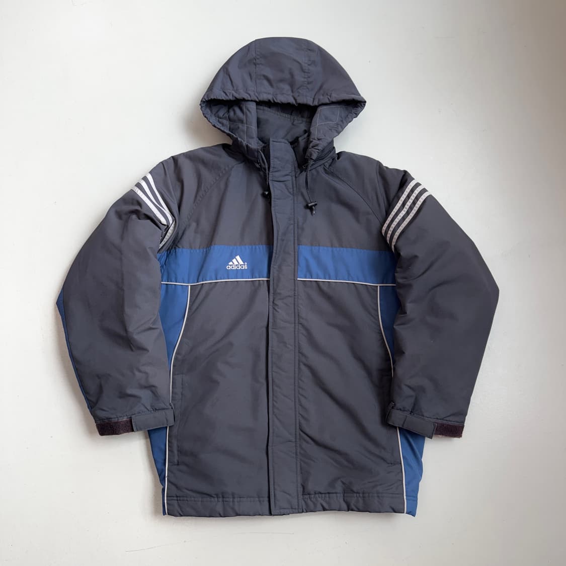 아디다스 90s 올드스쿨 삼선 점퍼 자켓 상품이미지2