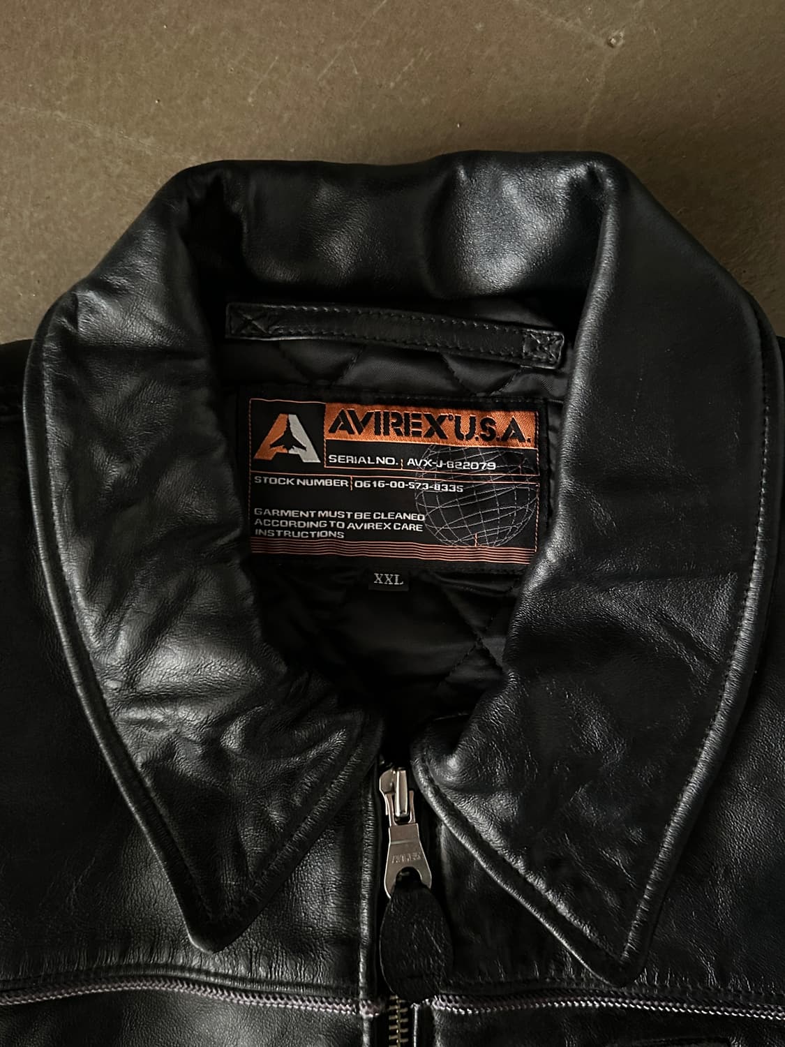 아비렉스 avirex riders king 레더 자켓 상품이미지3