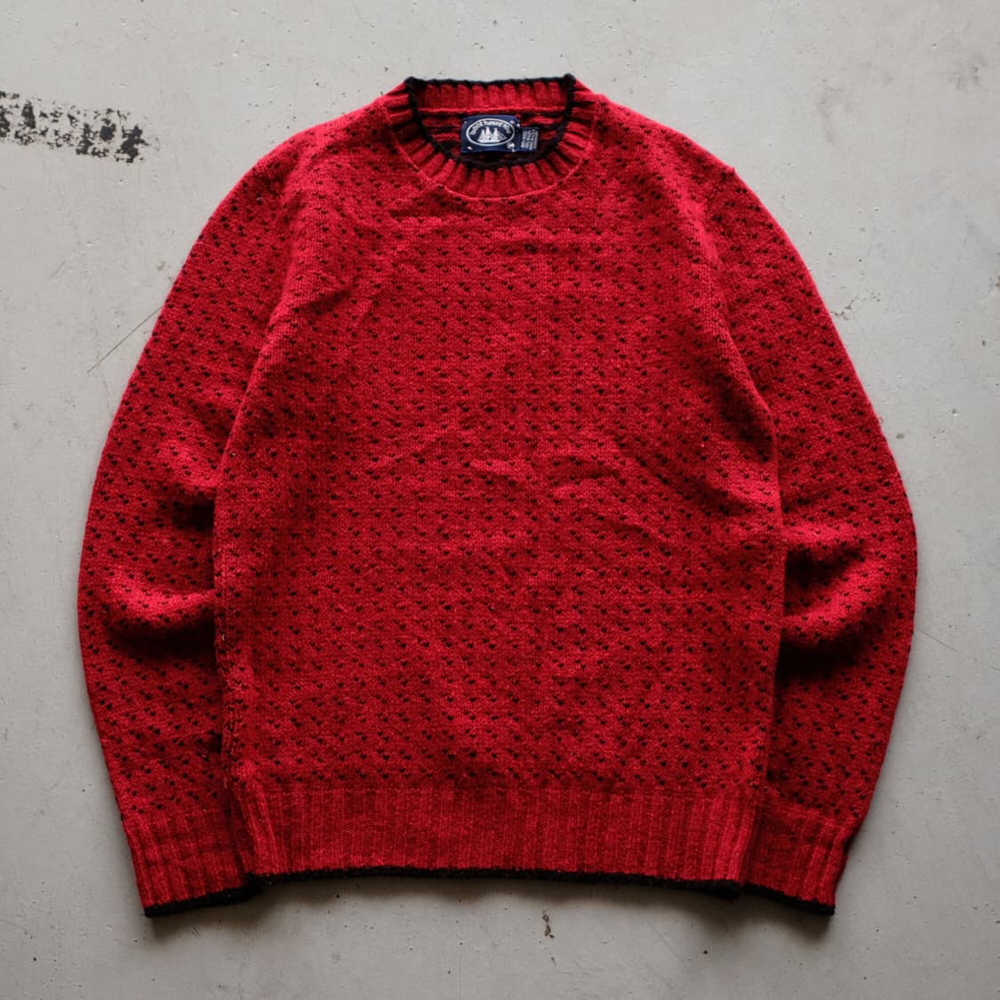 1980's Made In USA Boat House Wool  상품이미지2