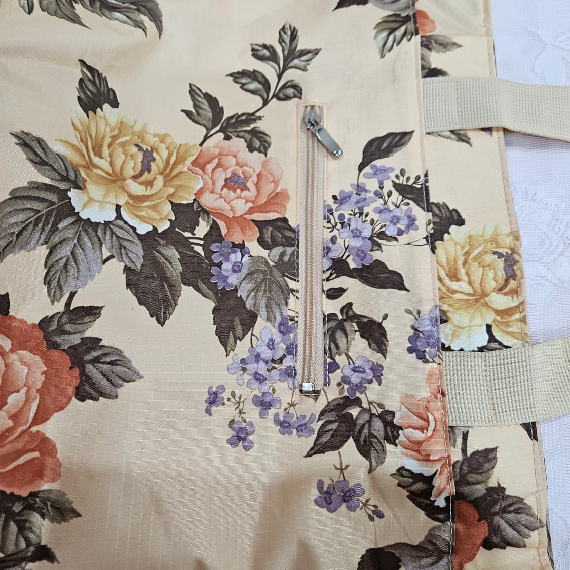 플라워 패턴 토트백 상품이미지4