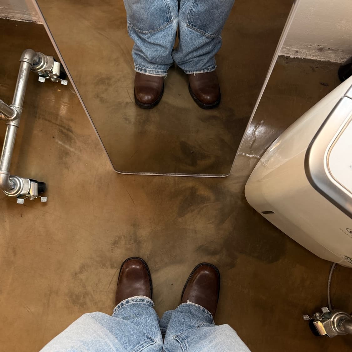 CIAK 피스톤 이탈리아 생산 앵클 벨트 부츠 43 상품이미지3