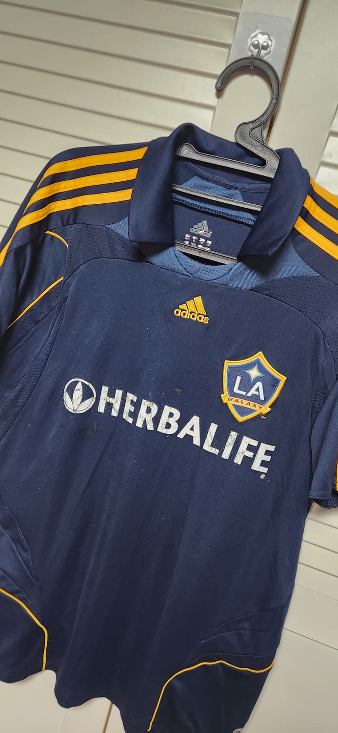 07-08 LA 갤럭시 어웨이 아디다스 유니폼 반팔 상품이미지2