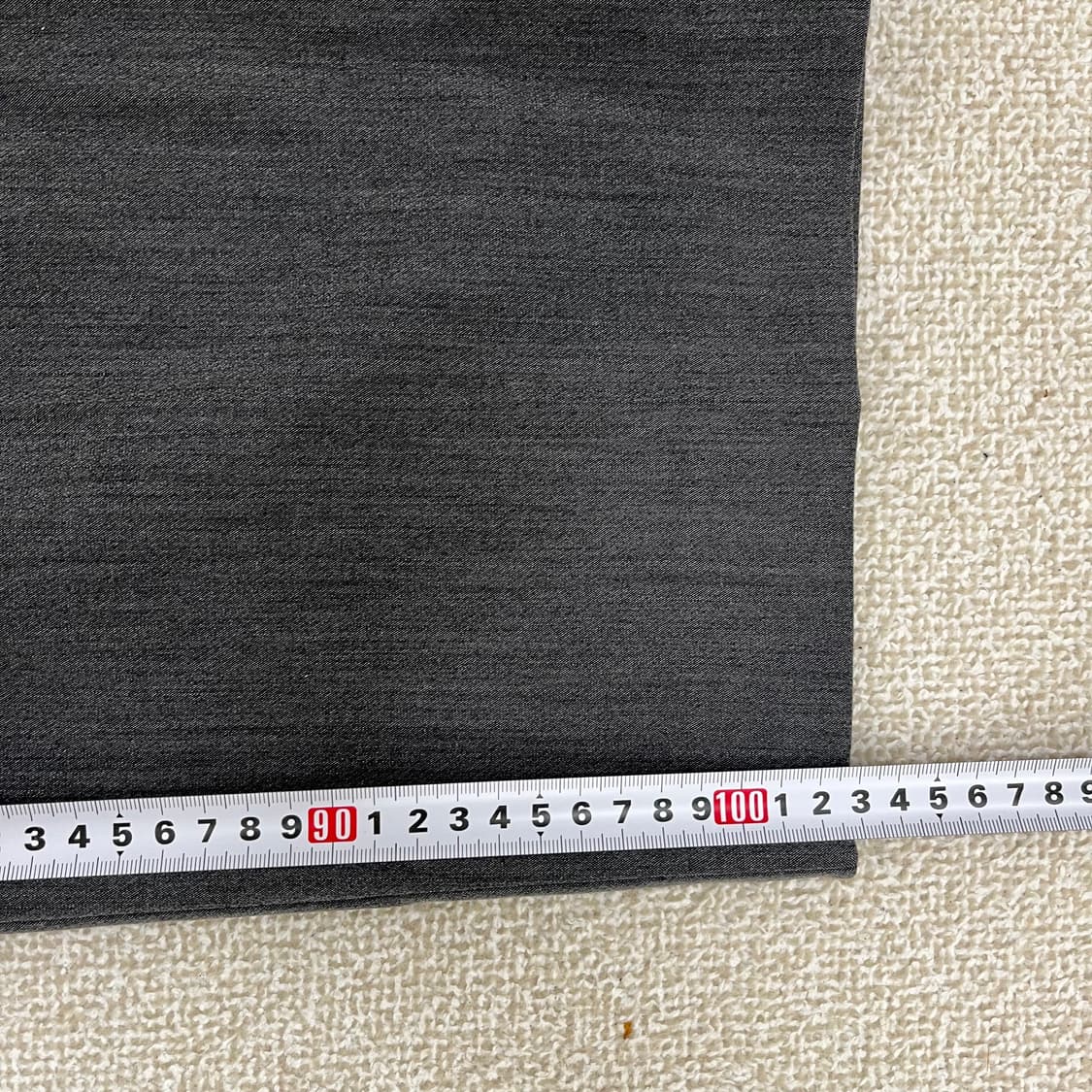 [28] 커스텀어클락 여성 그레이 와이드 슬랙스 정장 바지 0108M1 상품이미지9