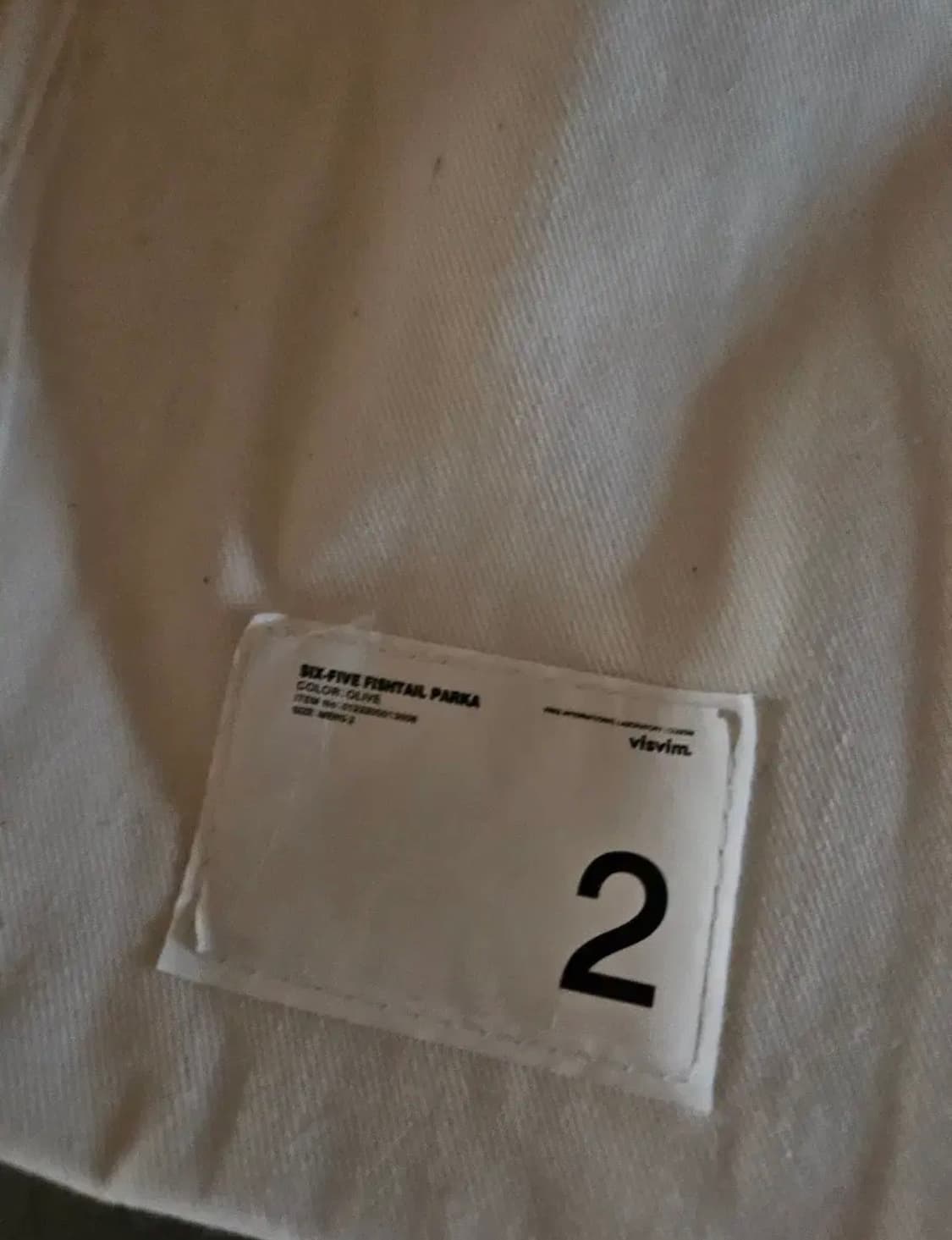 비즈빔 22fw 식스파이브 피쉬테일 2사이즈 상품이미지3