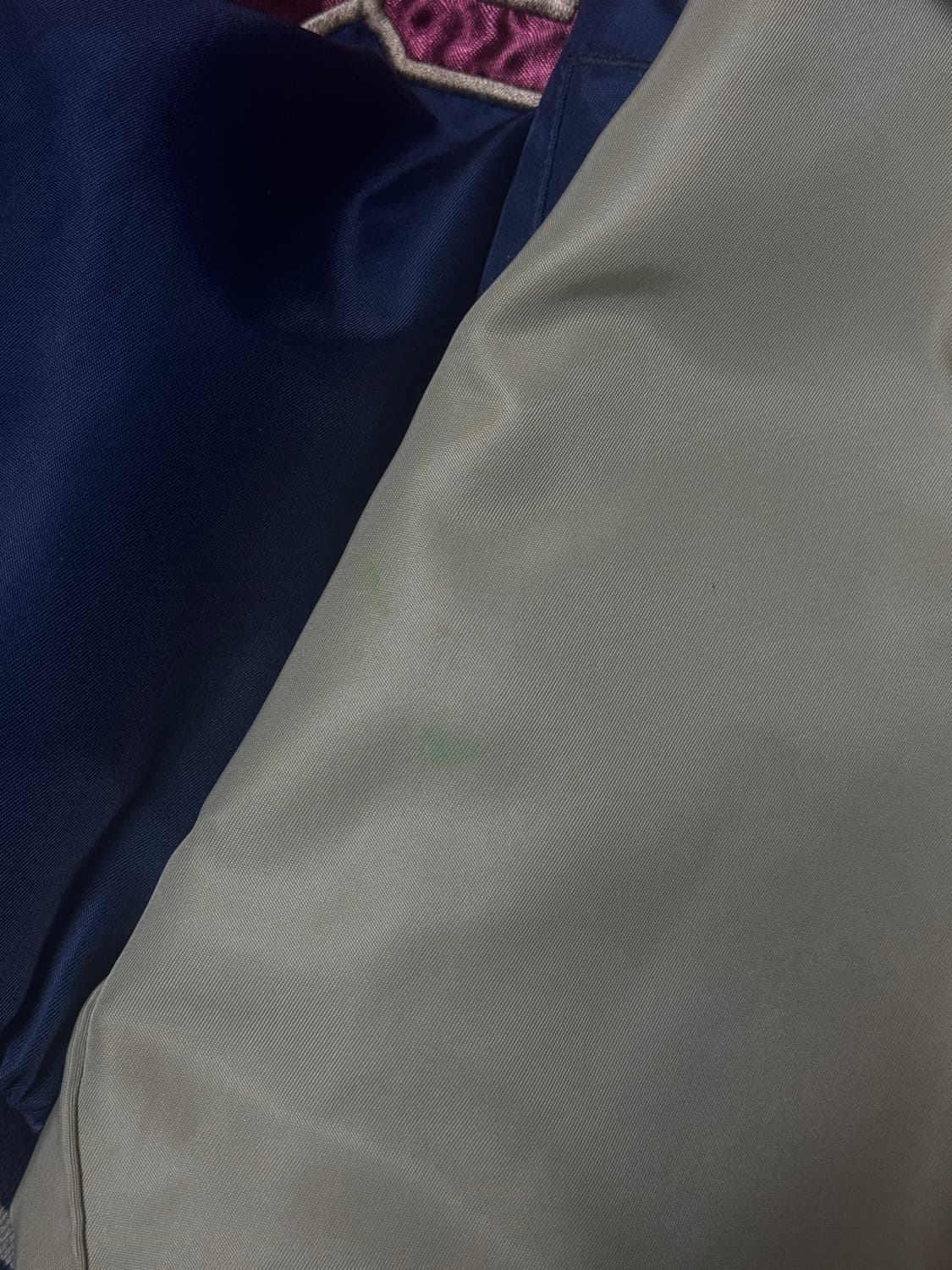 배디 베이스볼 바시티 자켓 m 카키 상품이미지4