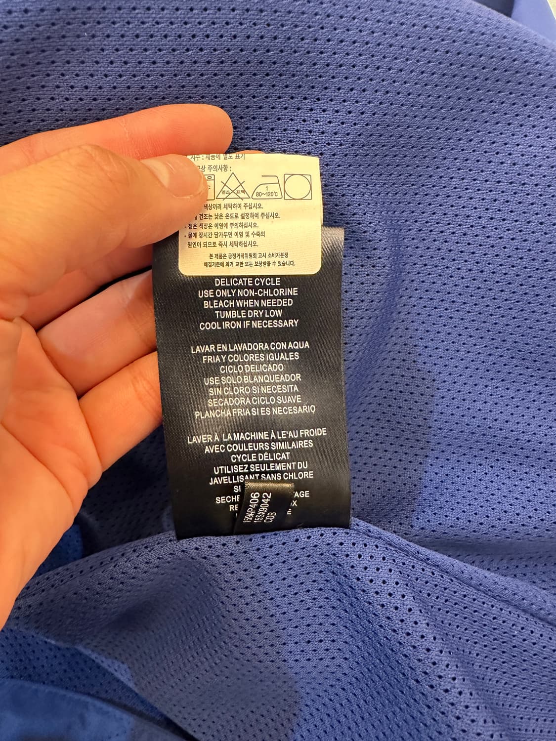 타미 힐피거 블루 바람막이 점퍼 상품이미지6