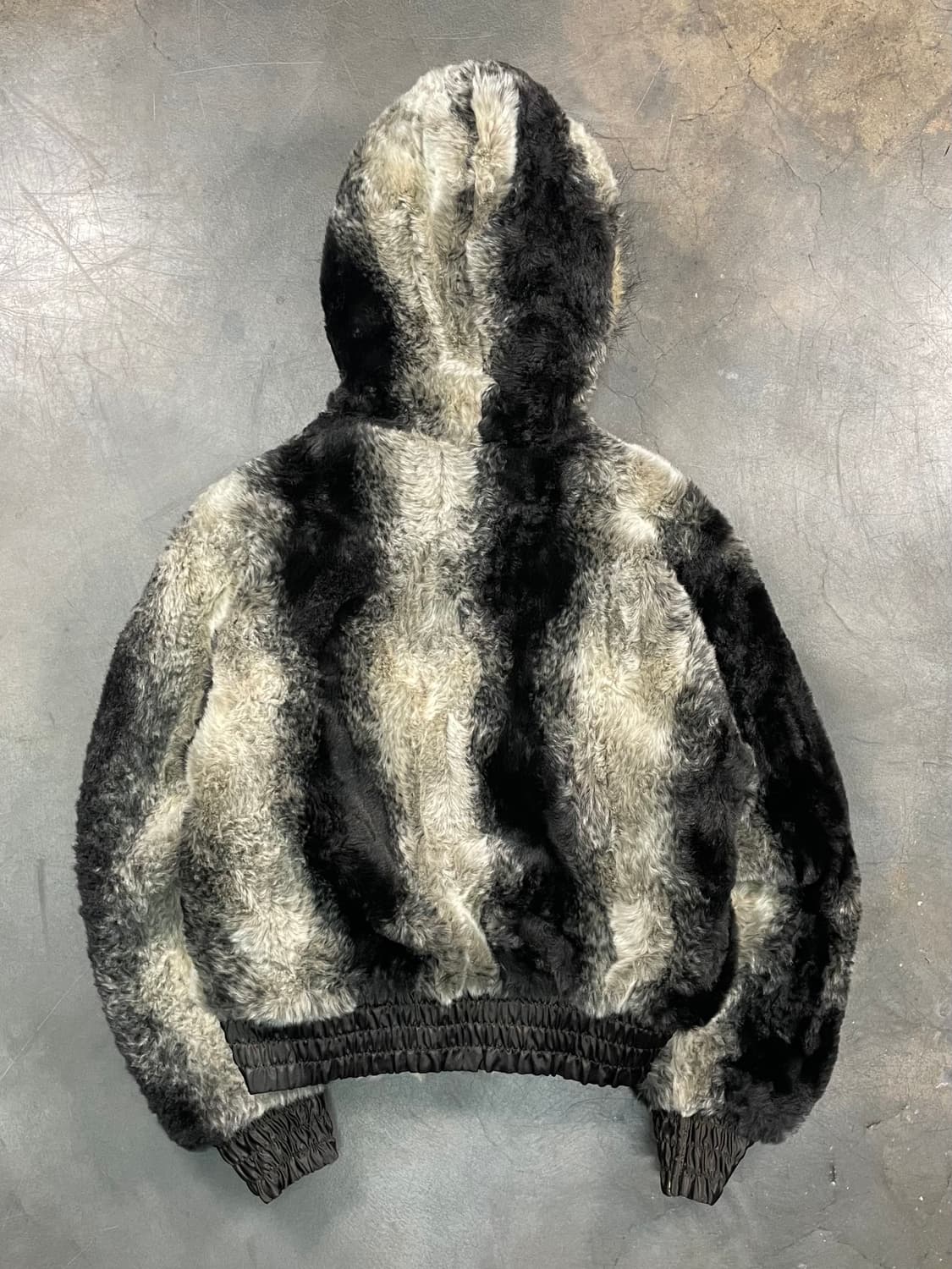 Lot29 트위티 리버시블 크롭 퍼 후드 자켓 상품이미지3