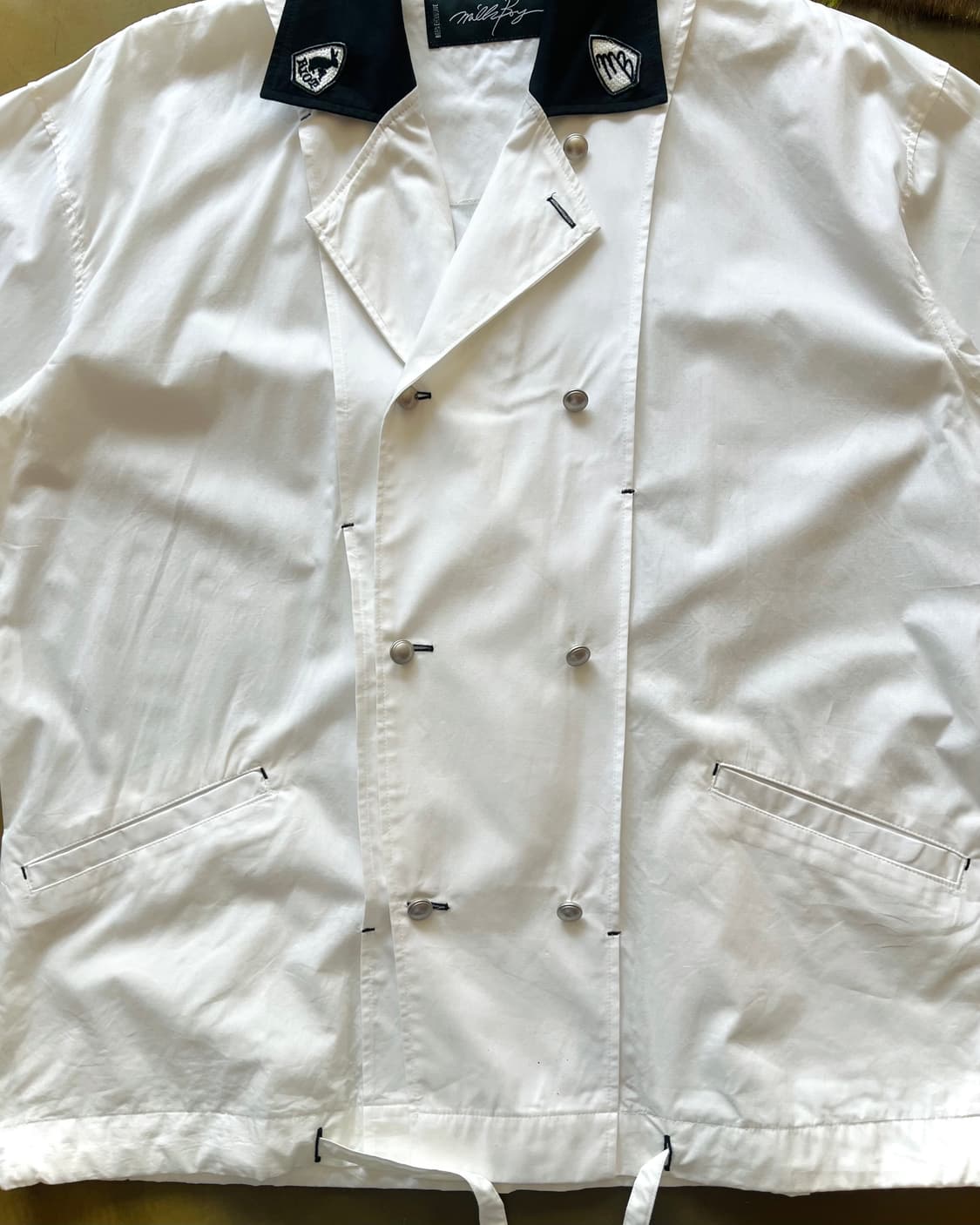 90s MILKBOY Double Button Marine Shirt 상품이미지4