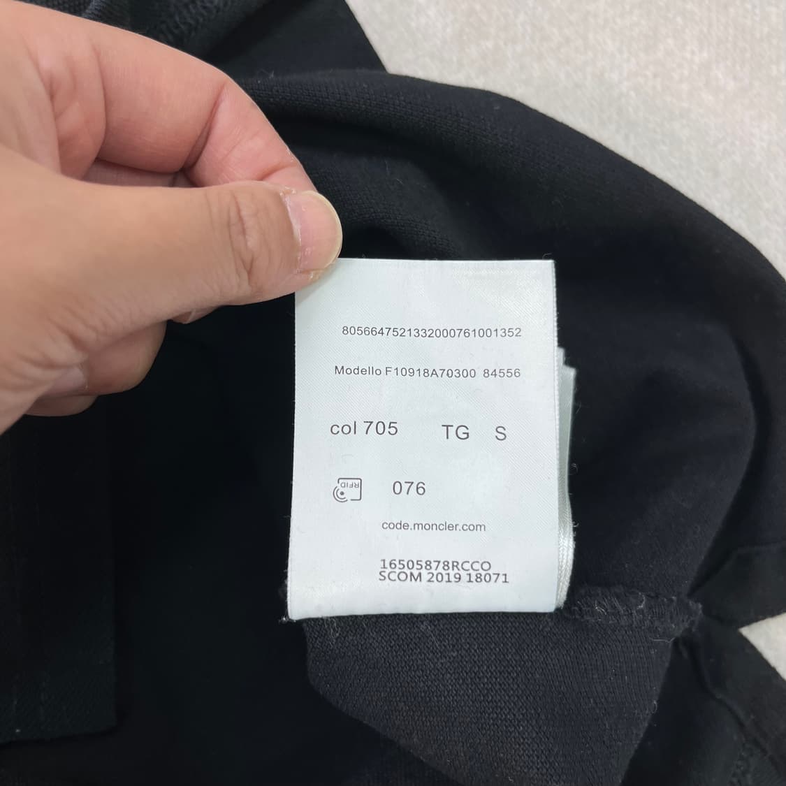 95 몽클레어 PK 카라 반팔 티셔츠 상품이미지7