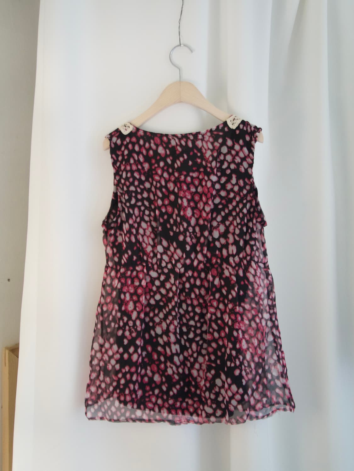 TSUMORI CHISATO_ leopard patch sleeveles 상품이미지5