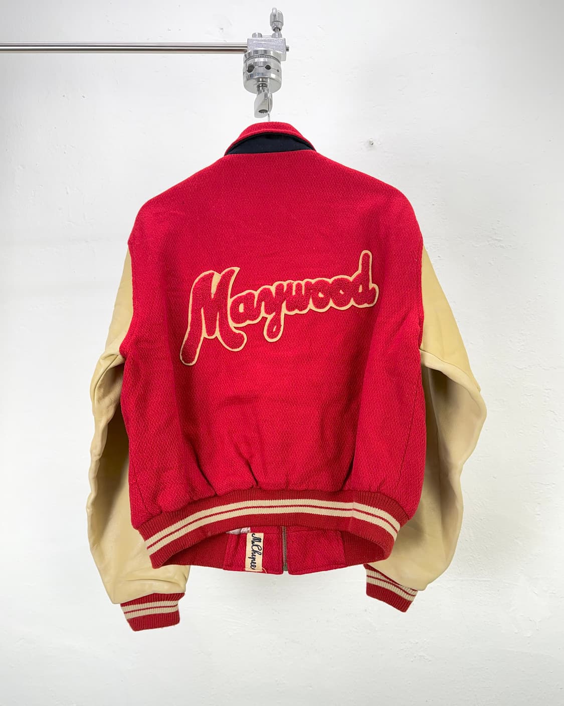 치피 칠리 메이우드 리얼 레더 바시티 자켓 상품이미지6