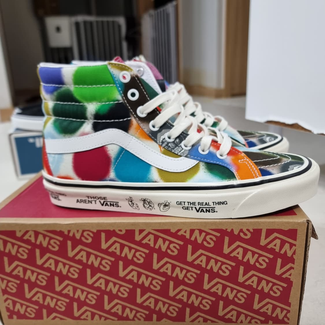 반스 스케이트 하이 멀티 컬러 새상품 상품이미지1