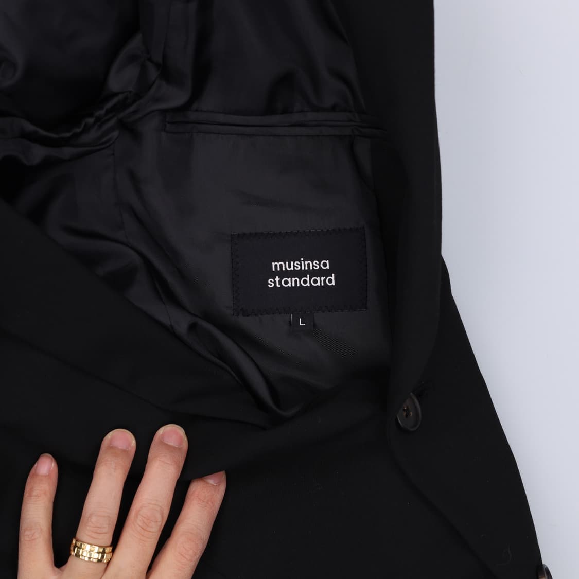 L 무신사스탠다드 블레이저 자켓 0309H1 상품이미지3