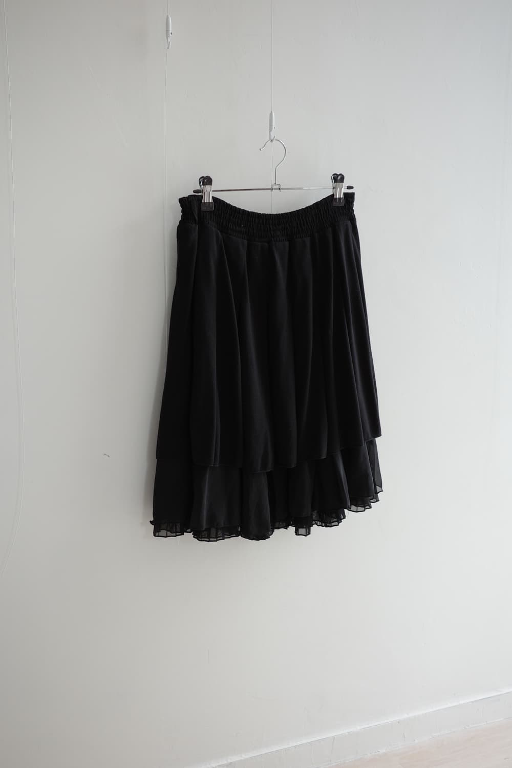 Cutie Blonde black layered skirt 상품이미지4