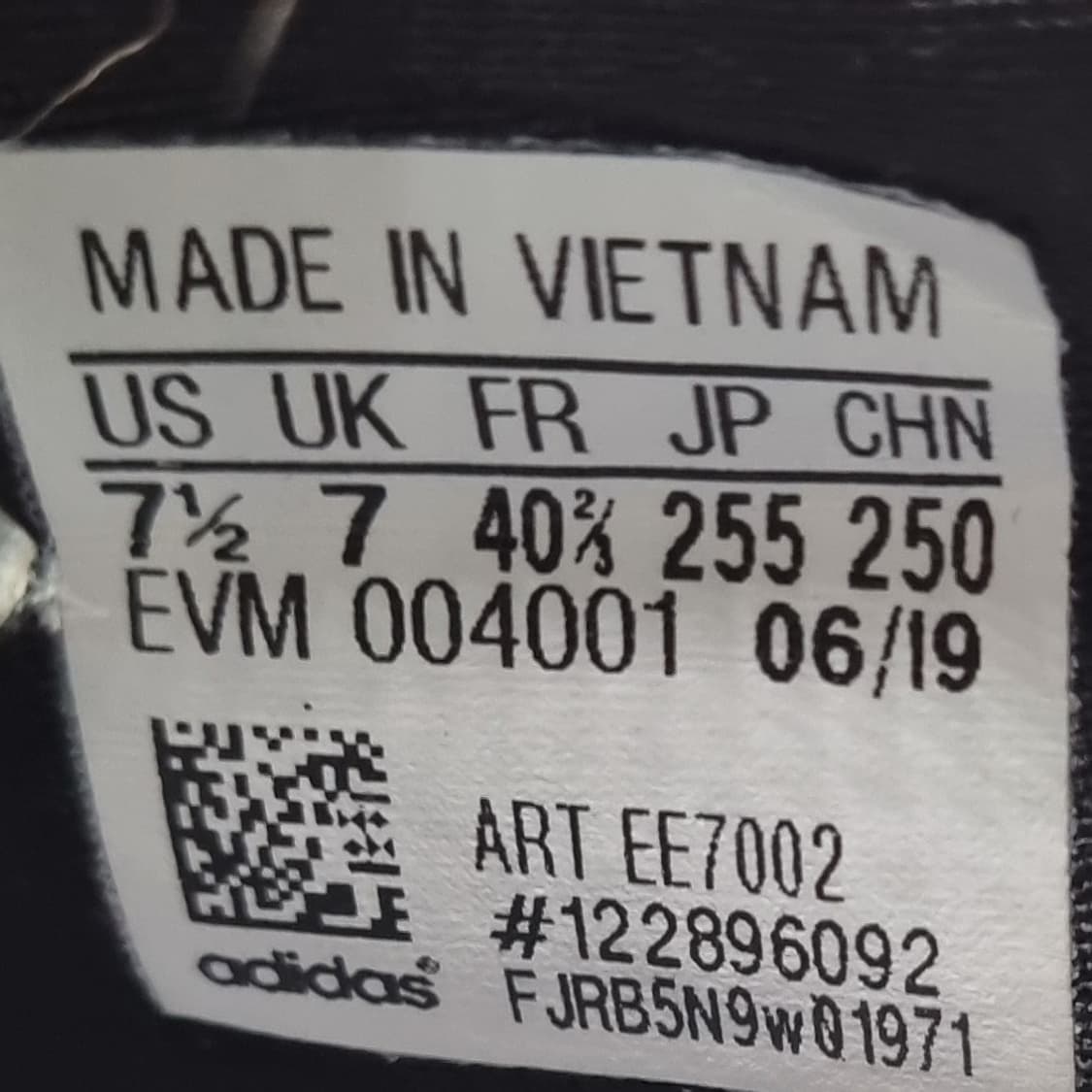 아디다스 오즈위고 블랙형광 운동화255 상품이미지6