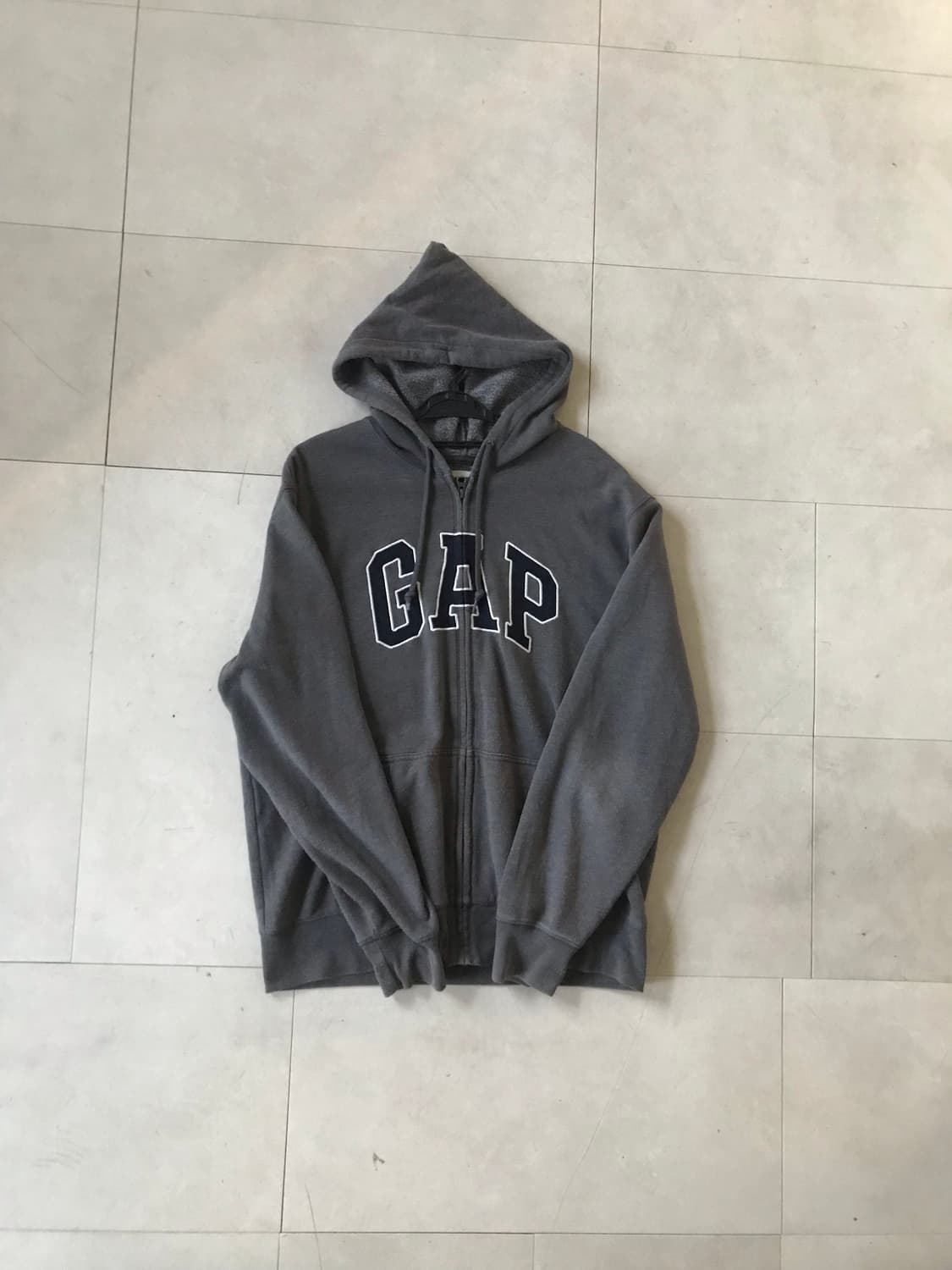 갭 그레이 후드집업 상품이미지6