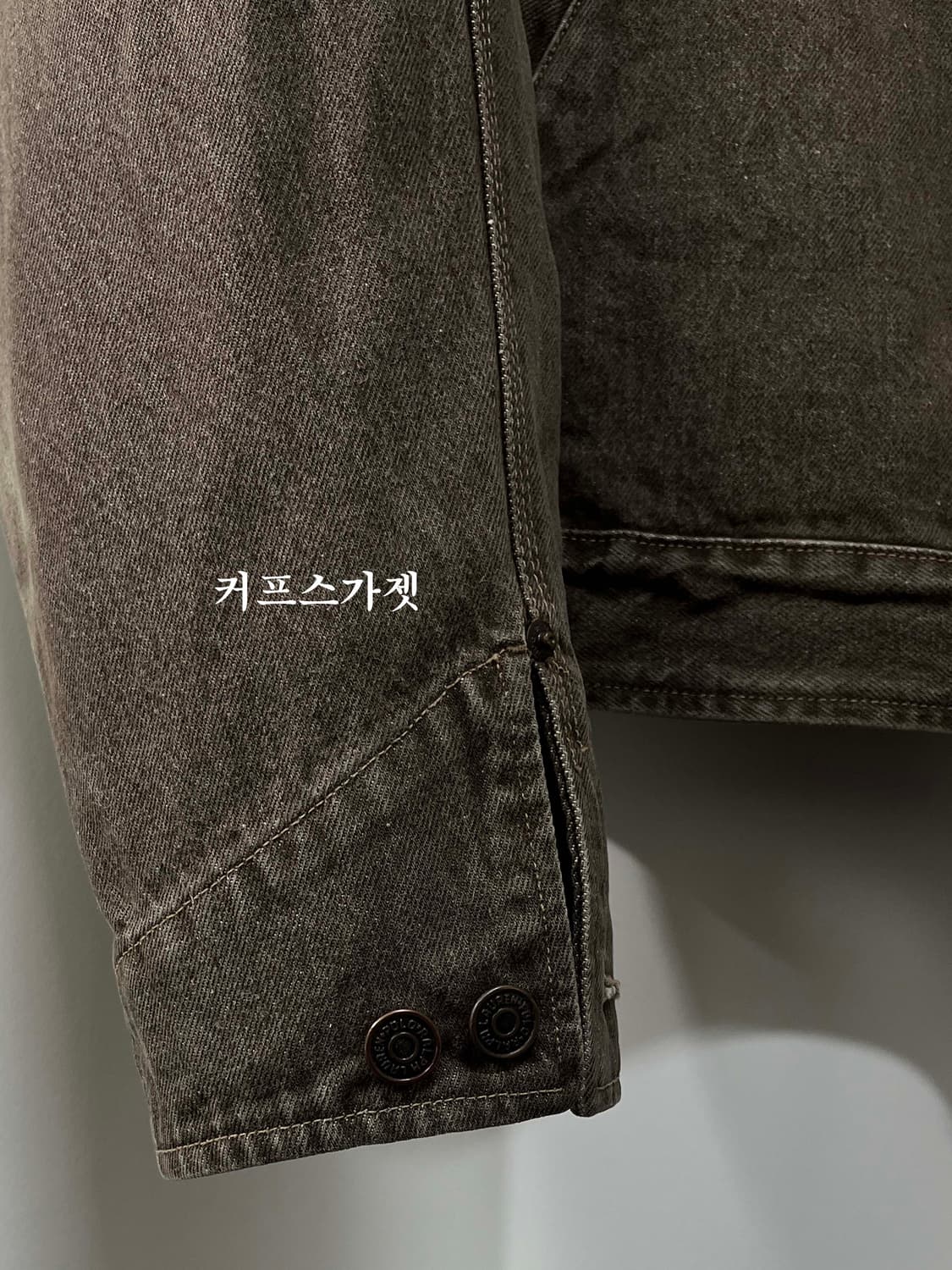 90's usa 폴로랄프로렌 칸예웨스트 스톤그레이 덩가리 데님 트러커자켓 상품이미지7