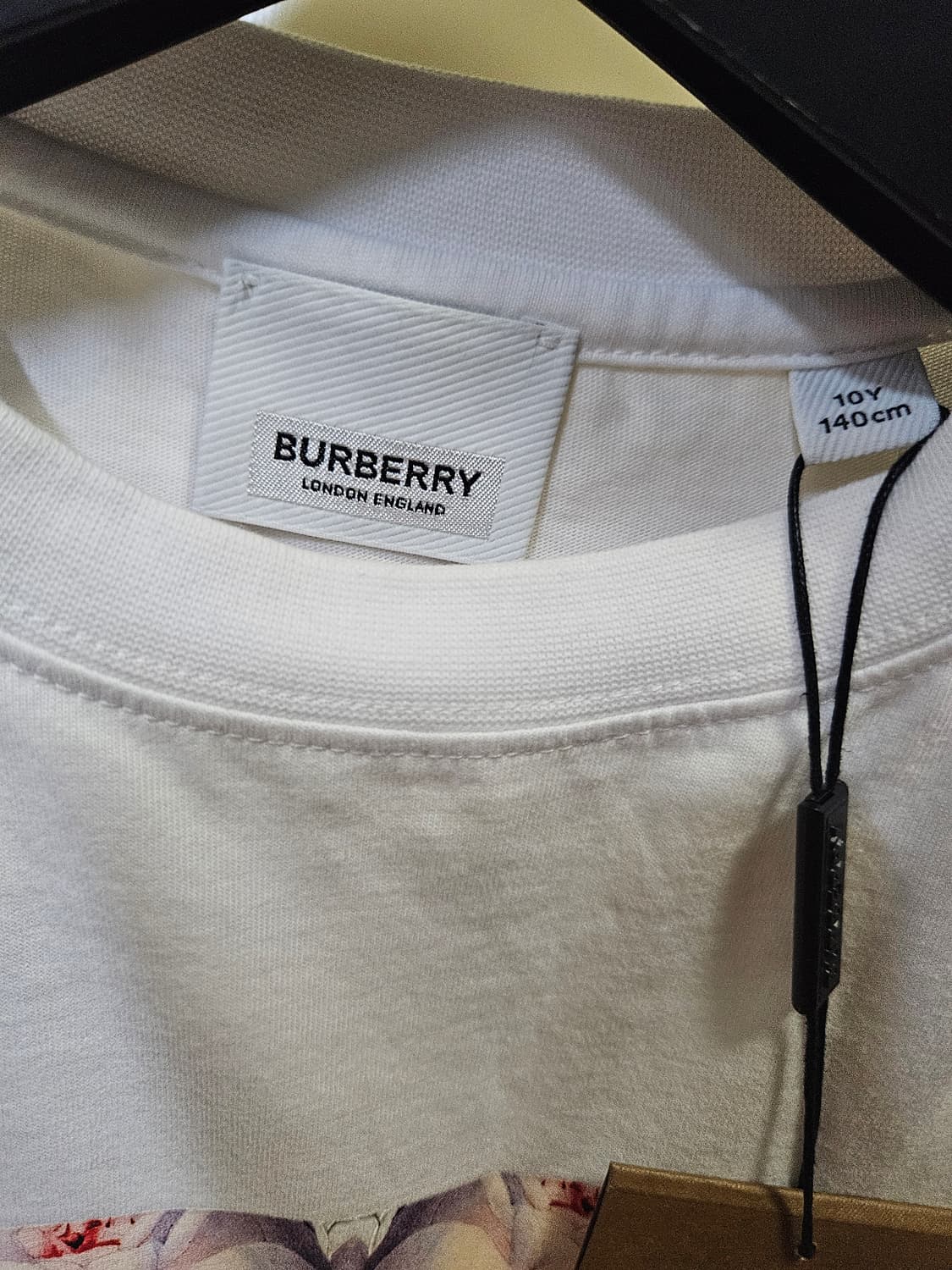 10세용) 버버리 Burberry 키즈 몽타주 티셔츠 새상품 상품이미지4