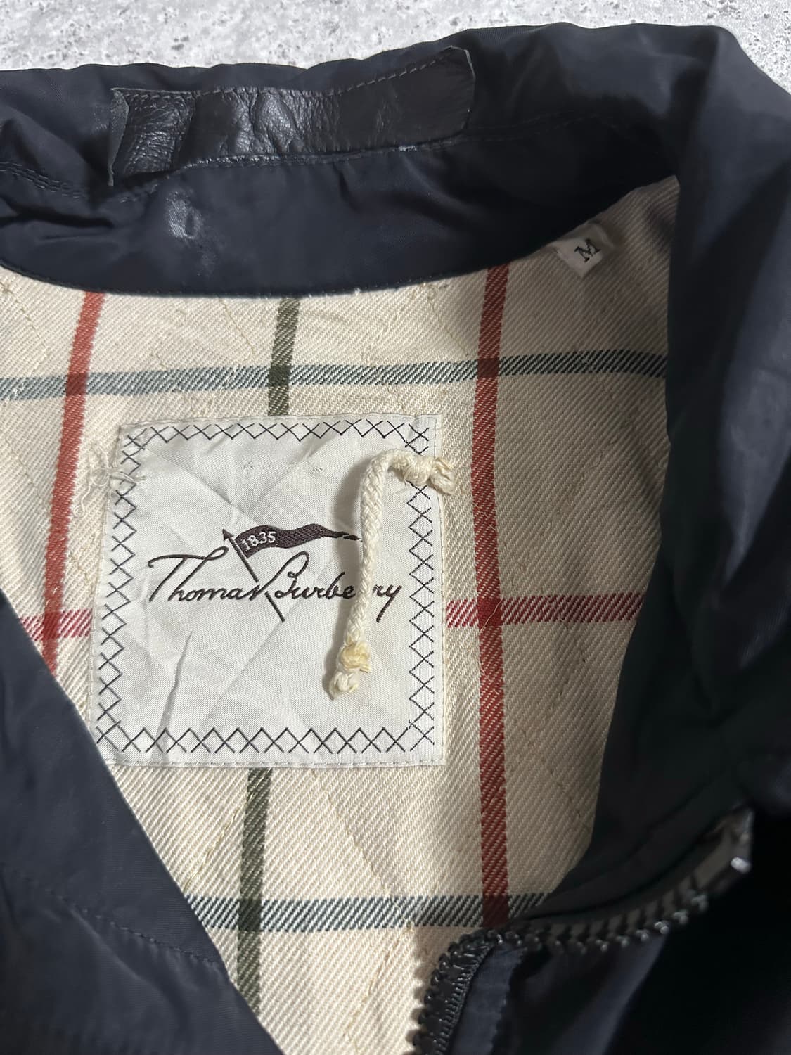 Thomas Burberry 노바체크 집업 자켓  상품이미지3