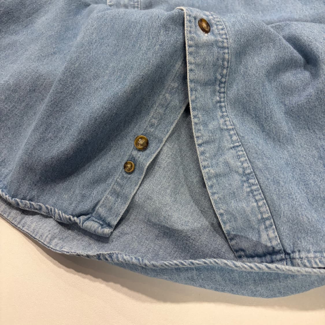 [M] 칼하트 리메이크 청 카라 반팔 셔츠 E200 상품이미지6