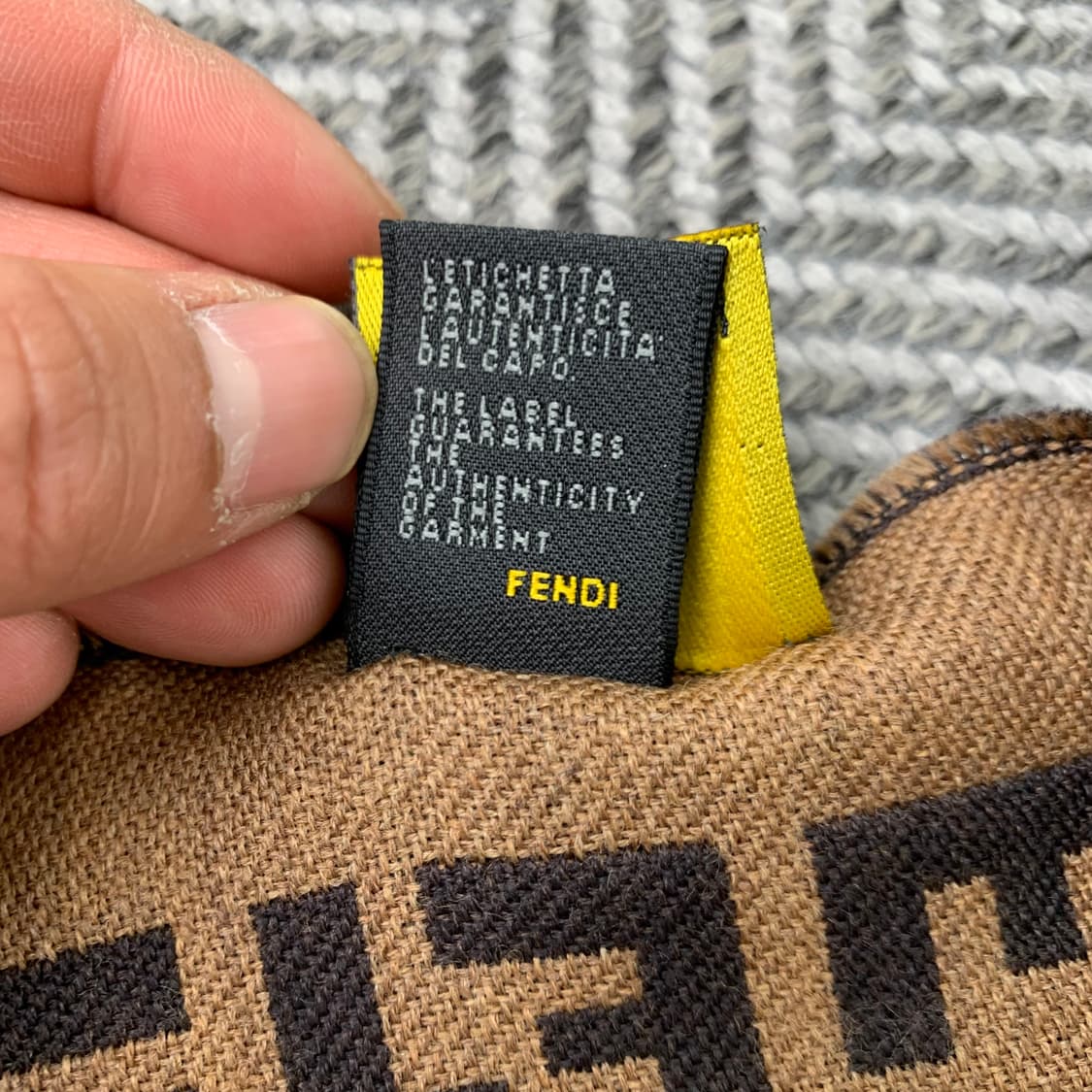 FENDI 펜디 주카패턴 머플러 목도리 상품이미지6