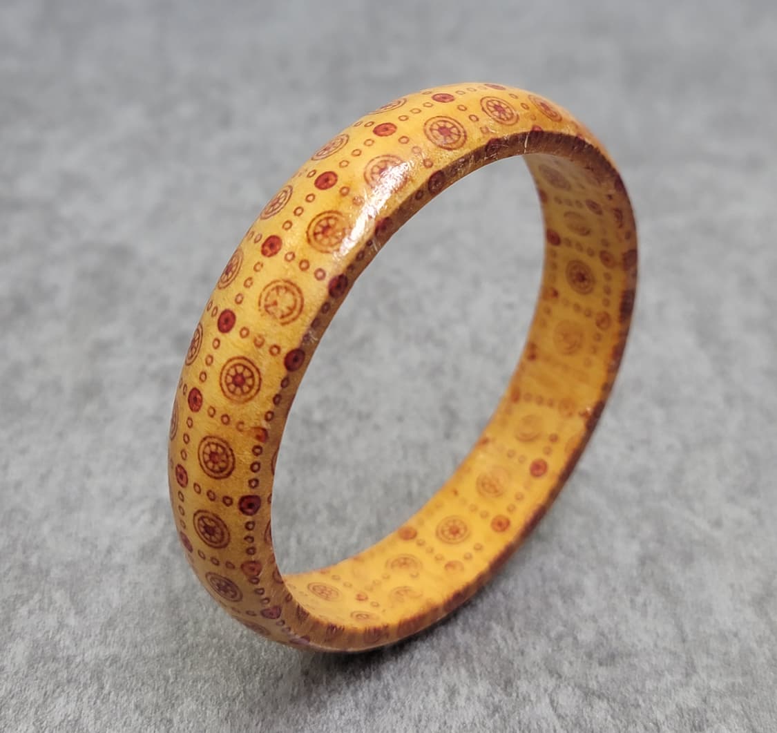 wood bangle bracelet 상품이미지2