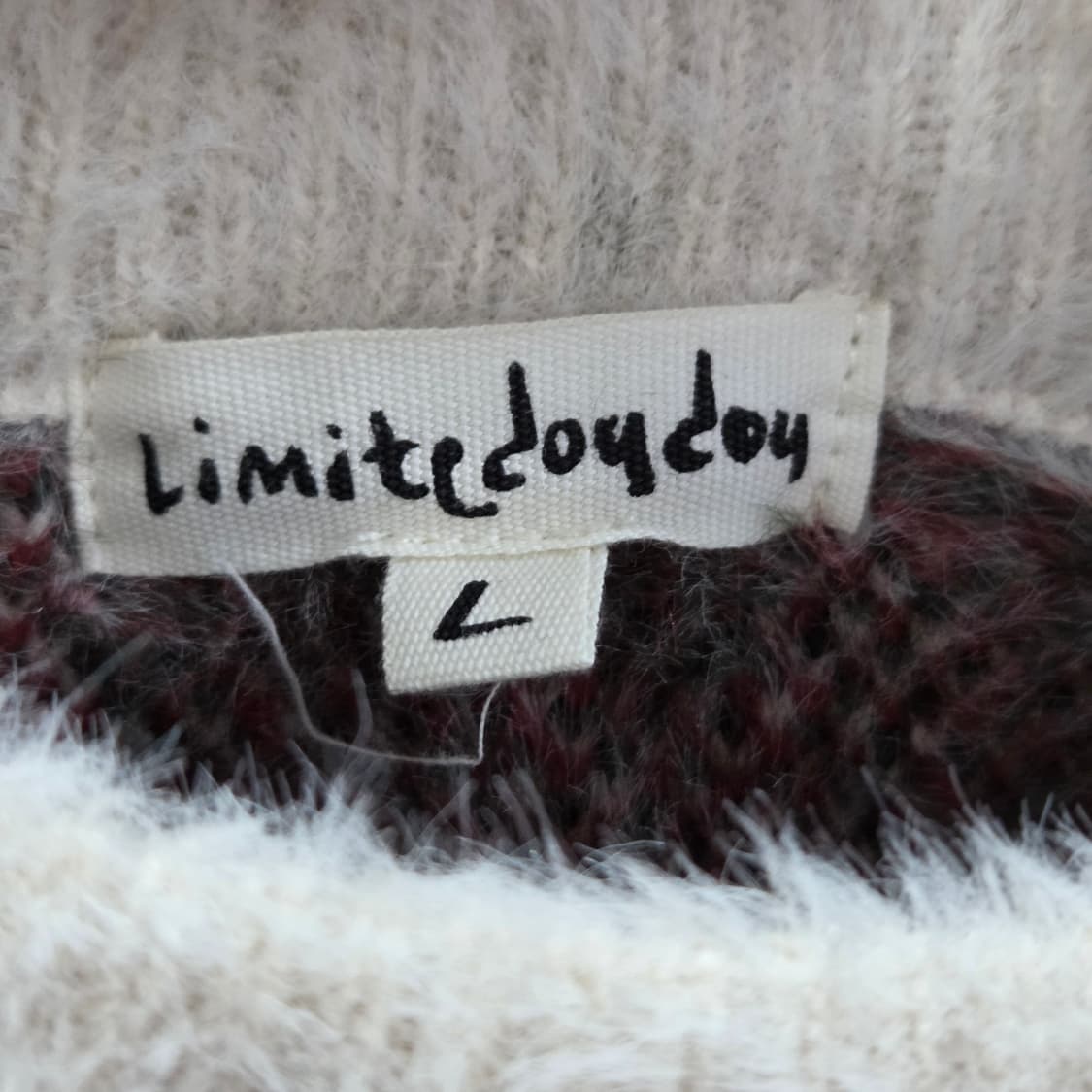 리미떼두두 키즈 앙고라 니트 L 상품이미지3