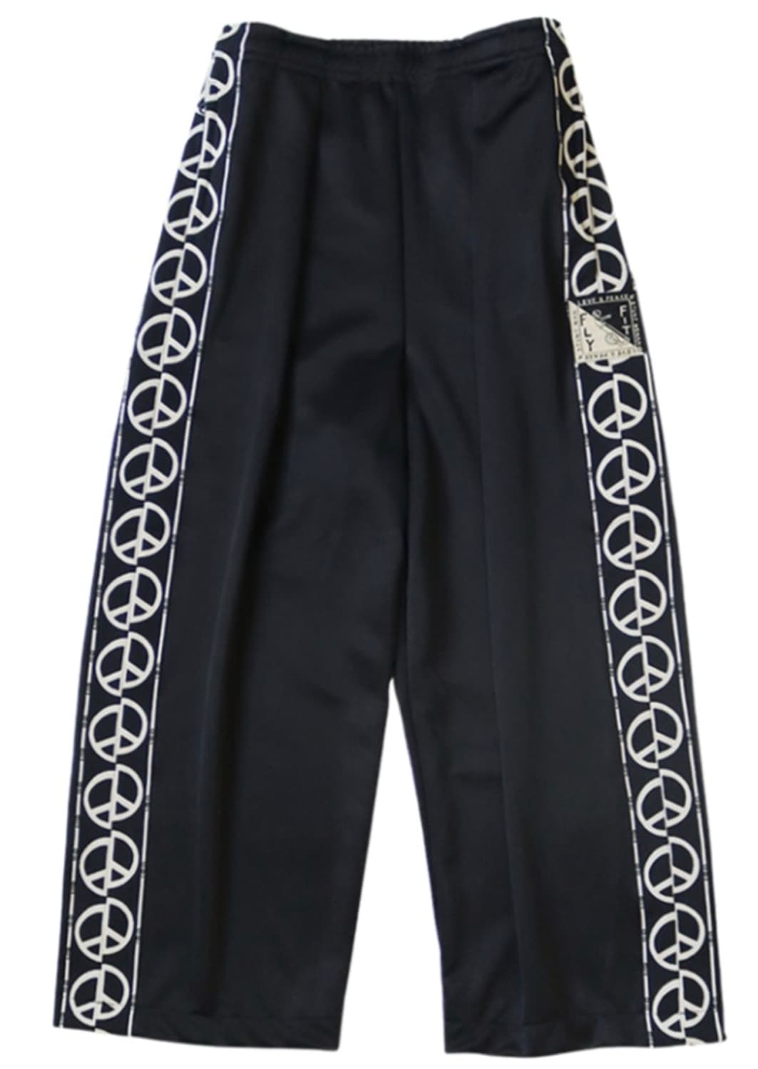 캐피탈 TH.DD 배기 트랙 팬츠 스무스 저지 블랙 판매 합니다. 상품이미지1