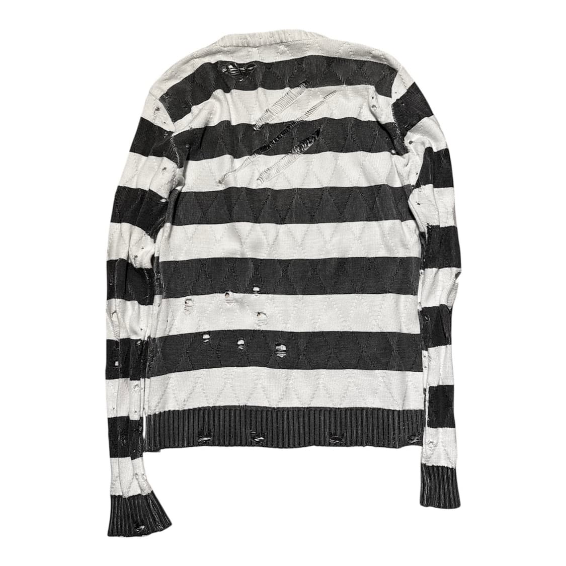 SS02 Modern Age Distressed Knit 넘버나인 상품이미지2