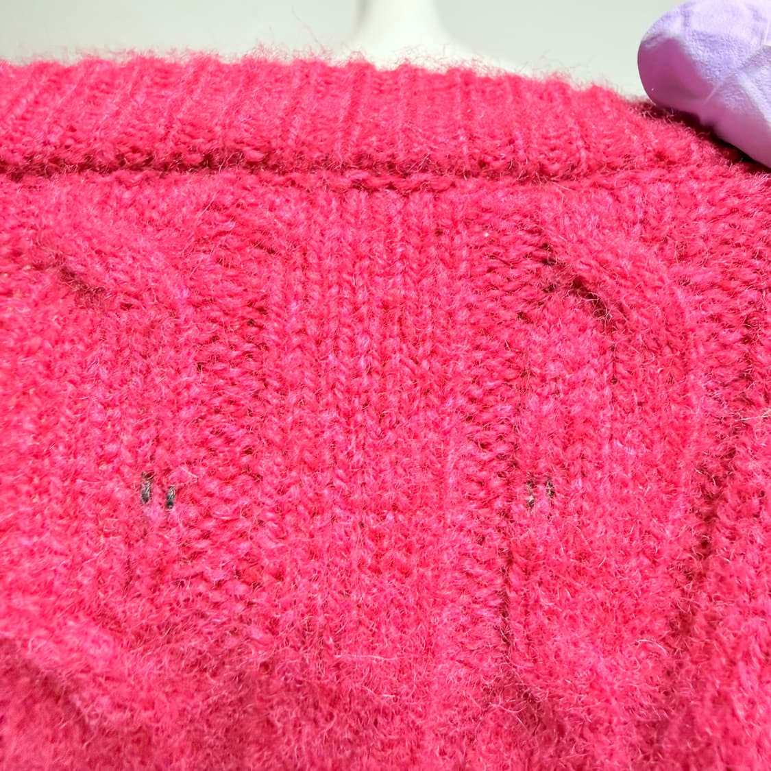 헨리코튼 울 100% 케이블 니트 M 상품이미지5