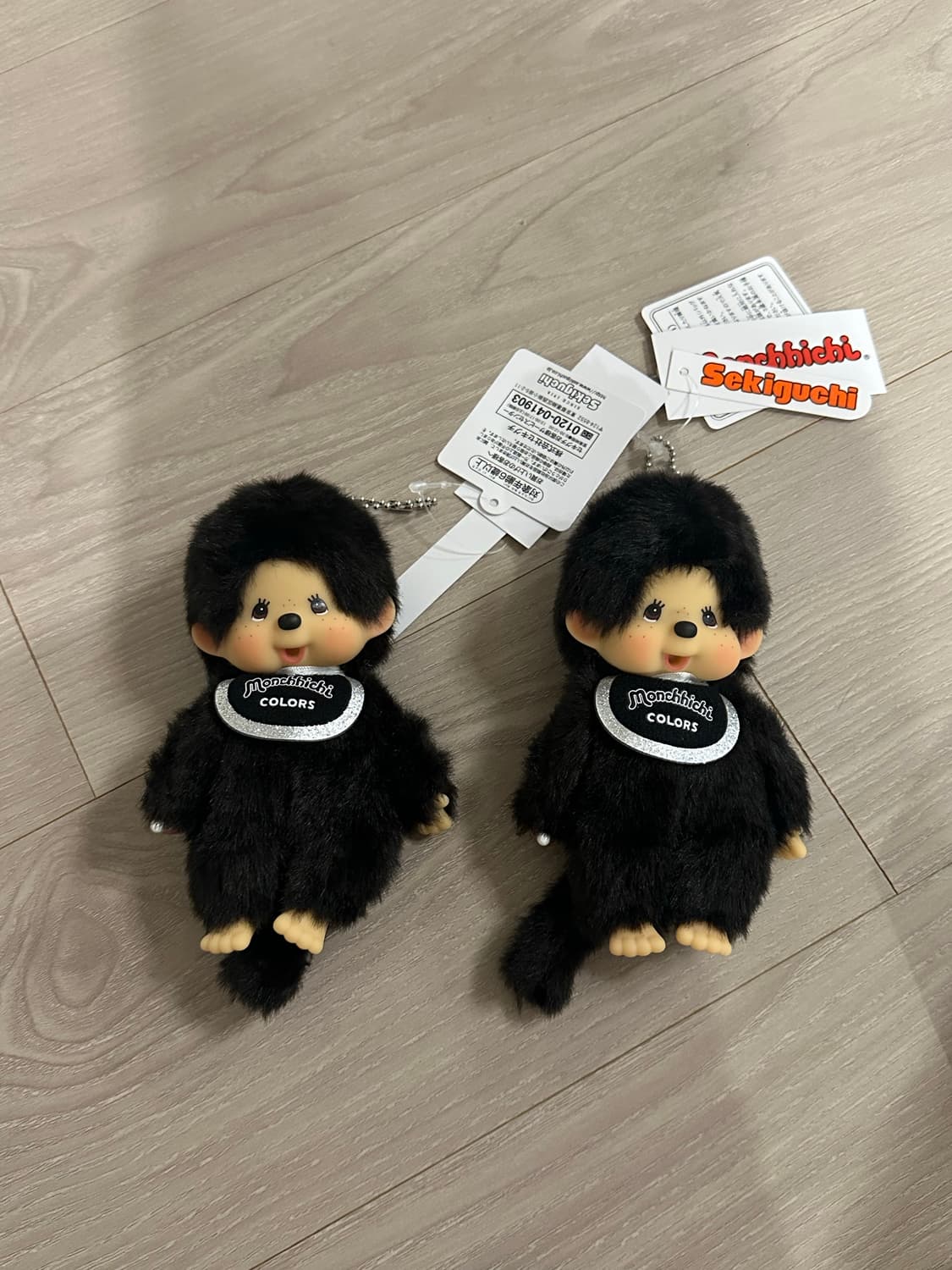 몬치치 컬러스 키 체인 블랙 키링 상품이미지1