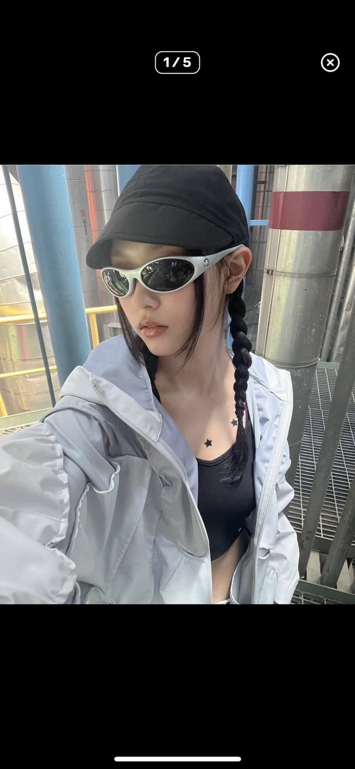 코페르니 (coperni) 사이클 선글라스 블랙 상품이미지8