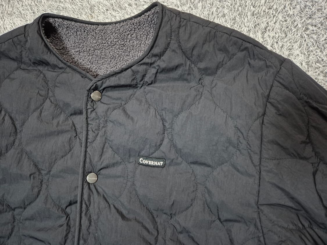 커버낫 남성 리버시블 뽀글이 패딩 자켓 95 상품이미지2