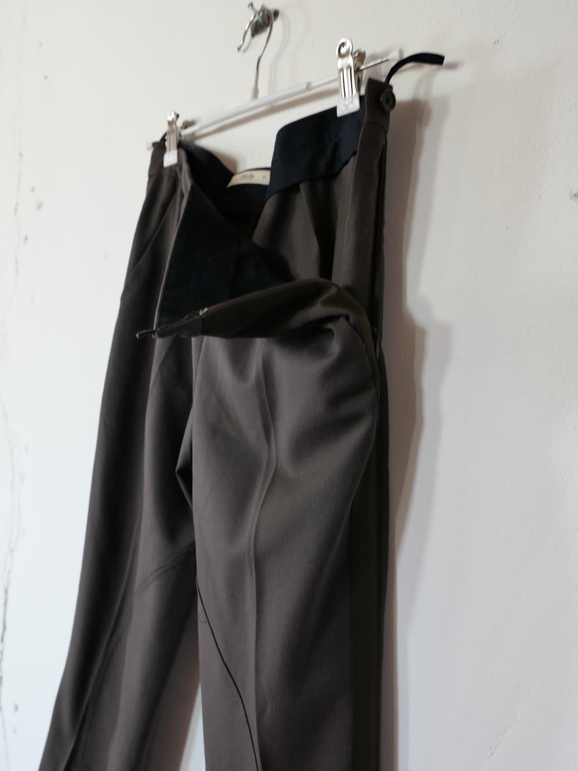 prada early 2000s Slacks with front seam 상품이미지3