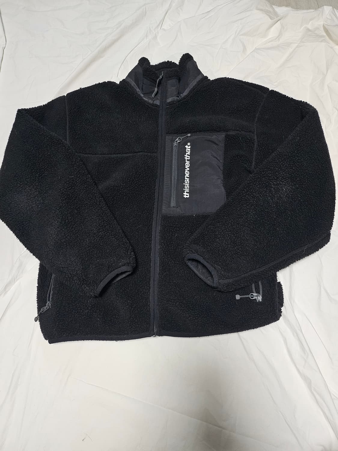 디스이즈네버댓 플리스 블랙 L 상품이미지1