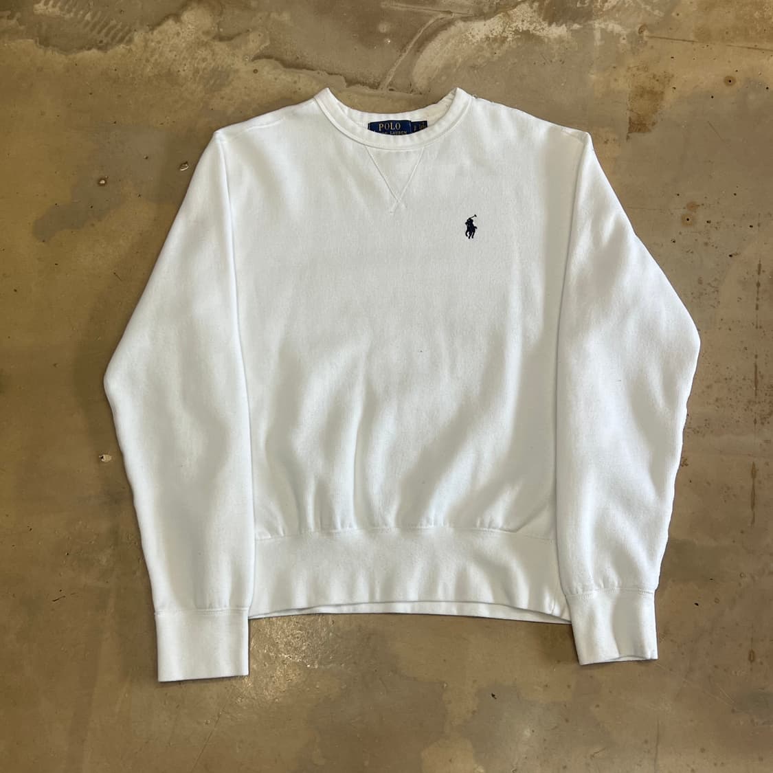 S 폴로랄프로렌 화이트 맨투맨 상품이미지2